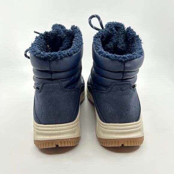 Baretraps MAINE Women's Waterproof Hiking Boot 8M Midnight/Navy Blue Lace-Up - Picture 4 of 6